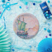 Paul Signac - Venice, The Pink Cloud ペーパープレート (パーティー)