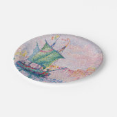 Paul Signac - Venice, The Pink Cloud ペーパープレート (アングル)