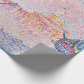 Paul Signac - Venice, The Pink Cloud ラッピングペーパー (角)