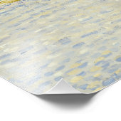 Paul Signac - View of the Seine at Herblay フォトプリント (角)