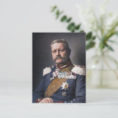 Paul von Hindenburg 1914着色済 ポストカード (スタンド正面)