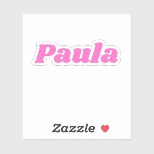 Paula シール (シート)