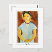 Paula Modersohn-Becker #108 -ファインアート ポストカード (正面/裏面)