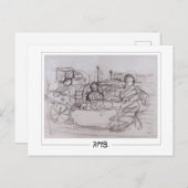 Paula Modersohn-Becker #120 -ファインアート ポストカード (正面/裏面)