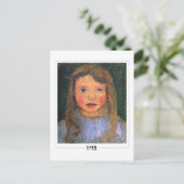 Paula Modersohn-Becker #128 -ファインアート ポストカード (スタンド正面)