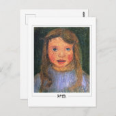Paula Modersohn-Becker #128 -ファインアート ポストカード (正面/裏面)