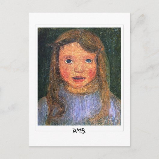Paula Modersohn-Becker #128 -ファインアート ポストカード (正面)