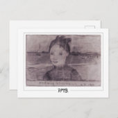 Paula Modersohn-Becker #137 -ファインアート ポストカード (正面/裏面)