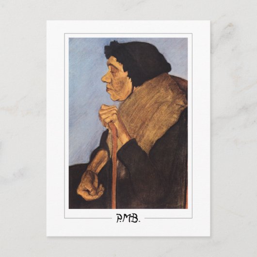 Paula Modersohn-Becker #150 -ファインアート ポストカード (正面)