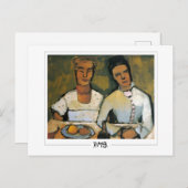 Paula Modersohn-Becker #162 -ファインアート ポストカード (正面/裏面)