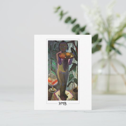 Paula Modersohn-Becker #181 -ファインアート ポストカード (スタンド正面)