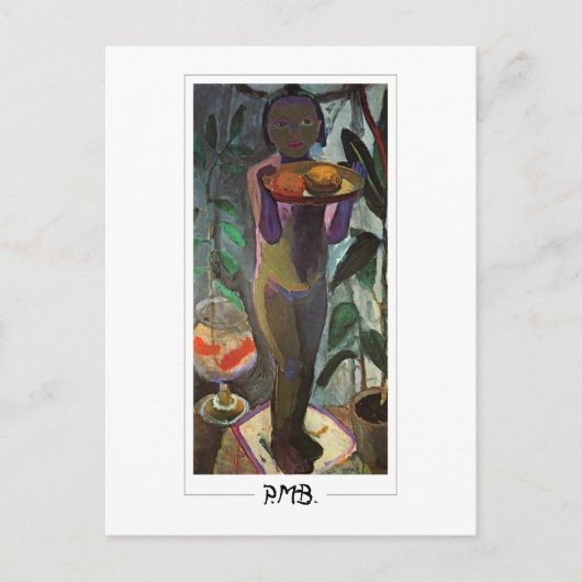 Paula Modersohn-Becker #181 -ファインアート ポストカード (正面)