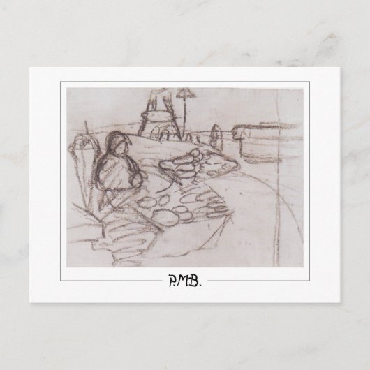 Paula Modersohn-Becker #40 -ファインアート ポストカード (正面)