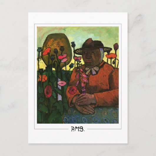 Paula Modersohn-Becker #44 -ファインアート ポストカード (正面)