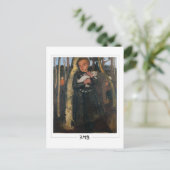 Paula Modersohn-Becker #4 -ファインアート ポストカード (スタンド正面)