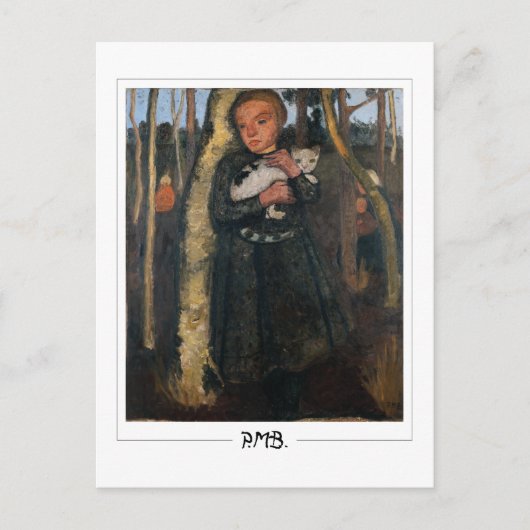 Paula Modersohn-Becker #4 -ファインアート ポストカード (正面)