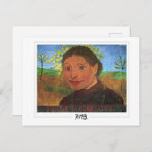 Paula Modersohn-Becker #92 -ファインアート ポストカード (正面/裏面)