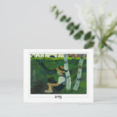 Paula Modersohn-Becker #9 -ファインアート ポストカード (スタンド正面)