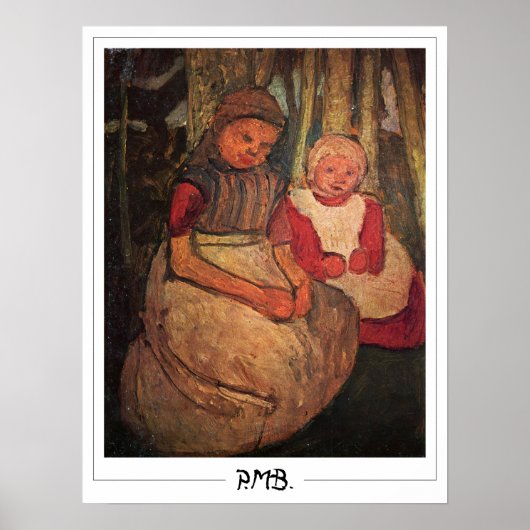 Paula Modersohn-Becker Zedign アートポスター #140 ポスター (正面)