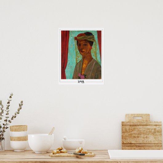 Paula Modersohn-Becker Zeding Art Poster #10 ポスター (キッチン)