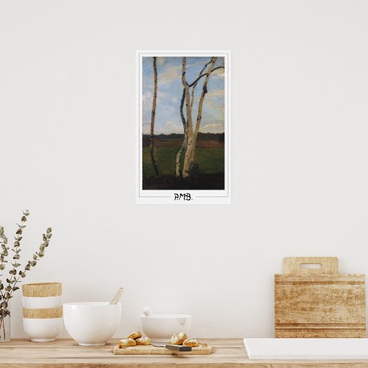 Paula Modersohn-Becker Zeding Art Poster #113 ポスター (キッチン)