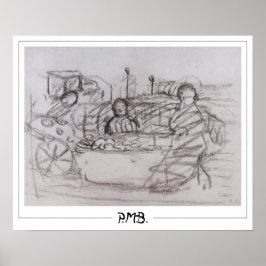 Paula Modersohn-Becker Zeding Art Poster #120 ポスター