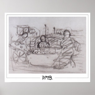 Paula Modersohn-Becker Zeding Art Poster #120 ポスター
