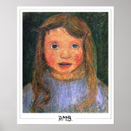 Paula Modersohn-Becker Zeding Art Poster #128 ポスター
