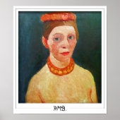 Paula Modersohn-Becker Zeding Art Poster #134 ポスター (正面)