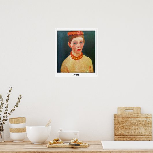 Paula Modersohn-Becker Zeding Art Poster #134 ポスター (キッチン)