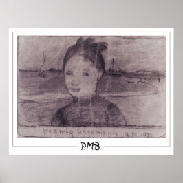 Paula Modersohn-Becker Zeding Art Poster #137 ポスター