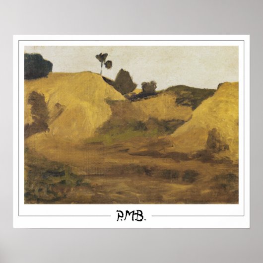 Paula Modersohn-Becker Zeding Art Poster #14 ポスター (正面)