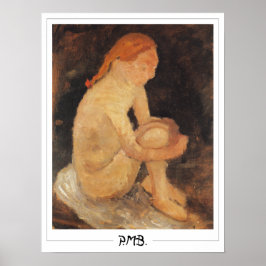 Paula Modersohn-Becker Zeding Art Poster #161 ポスター