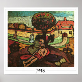 Paula Modersohn-Becker Zeding Art Poster #166 ポスター