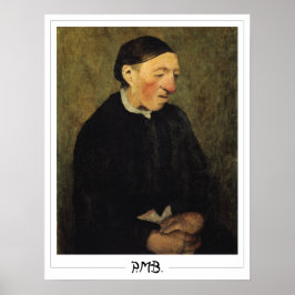 Paula Modersohn-Becker Zeding Art Poster #174 ポスター