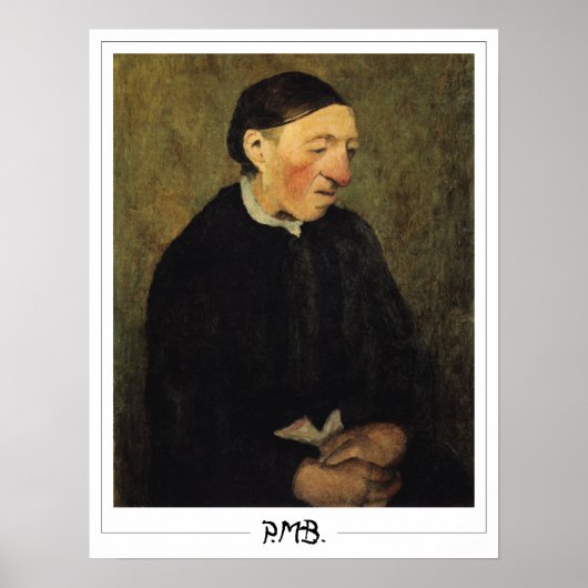 Paula Modersohn-Becker Zeding Art Poster #174 ポスター (正面)