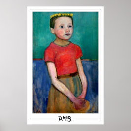 Paula Modersohn-Becker Zeding Art Poster #176 ポスター