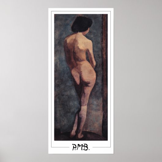 Paula Modersohn-Becker Zeding Art Poster #178 ポスター (正面)