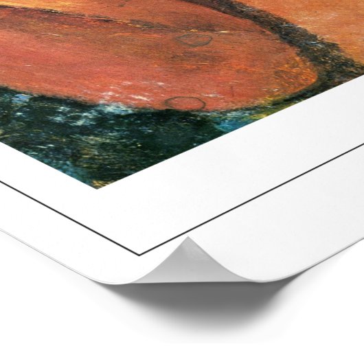 Paula Modersohn-Becker Zeding Art Poster #183 ポスター (角)