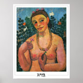 Paula Modersohn-Becker Zeding Art Poster #183 ポスター (正面)
