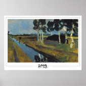 Paula Modersohn-Becker Zeding Art Poster #184 ポスター (正面)