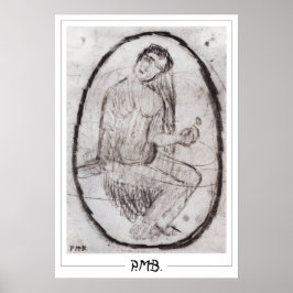 Paula Modersohn-Becker Zeding Art Poster #187 ポスター