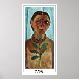 Paula Modersohn-Becker Zeding Art Poster #192 ポスター