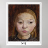 Paula Modersohn-Becker Zeding Art Poster #2 ポスター (正面)