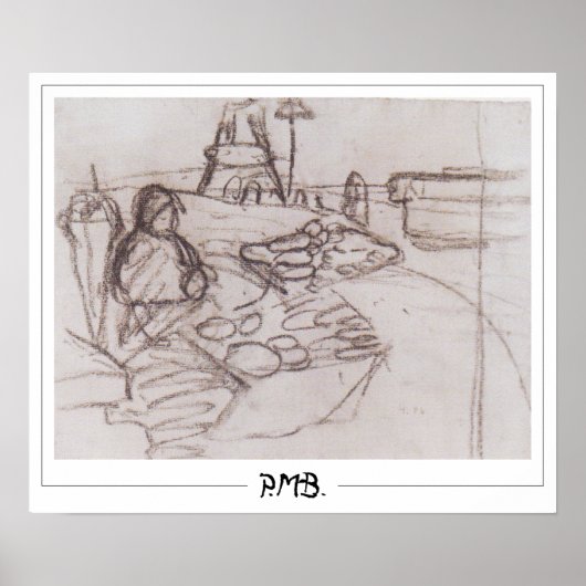 Paula Modersohn-Becker Zeding Art Poster #40 ポスター (正面)