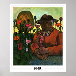 Paula Modersohn-Becker Zeding Art Poster #44 ポスター