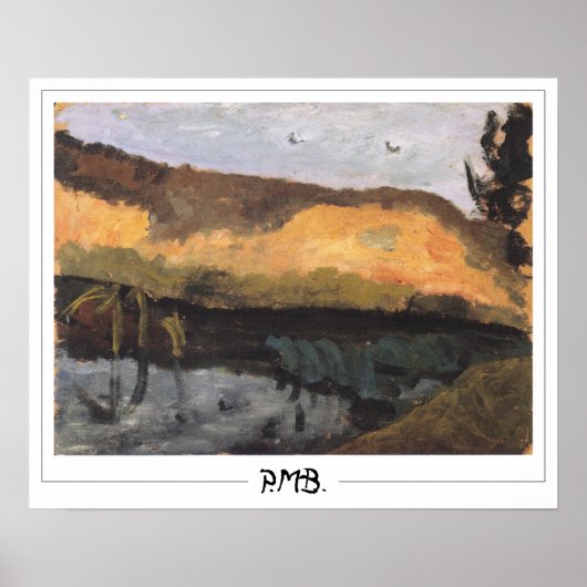 Paula Modersohn-Becker Zeding Art Poster #53 ポスター (正面)