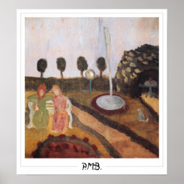 Paula Modersohn-Becker Zeding Art Poster #68 ポスター