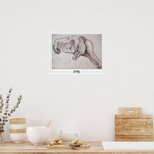 Paula Modersohn-Becker Zeding Art Poster #78 ポスター (キッチン)