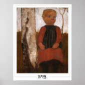 Paula Modersohn-Becker Zeding Art Poster #7 ポスター (正面)